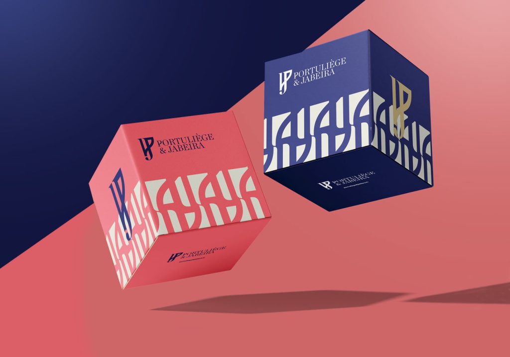 Portuliège & J.A.Beira boxes illustrating a contemporary approach to premium packaging, combining design, elegance and brand identity in the spirits industry.